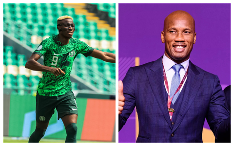 Victor Osimhen shares admiration for Drogba, reveals he ‘Never Missed a Match' involving the Chelsea Legend