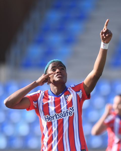 Super Falcons of Nigeria star Rasheedat Ajibade scores 1st goal of 2025 as Atletico Madrid battle to a 1-1 draw against Badalona.