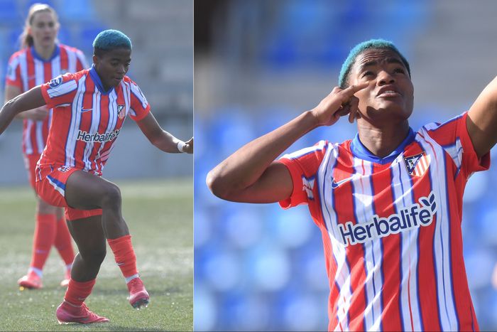 Super Falcons of Nigeria star Rasheedat Ajibade scores 1st goal of 2025 as Atletico Madrid battle to a 1-1 draw against Badalona.