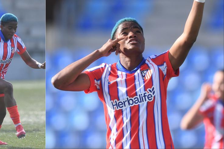 Super Falcons of Nigeria star Rasheedat Ajibade scores 1st goal of 2025 as Atletico Madrid battle to a 1-1 draw against Badalona.