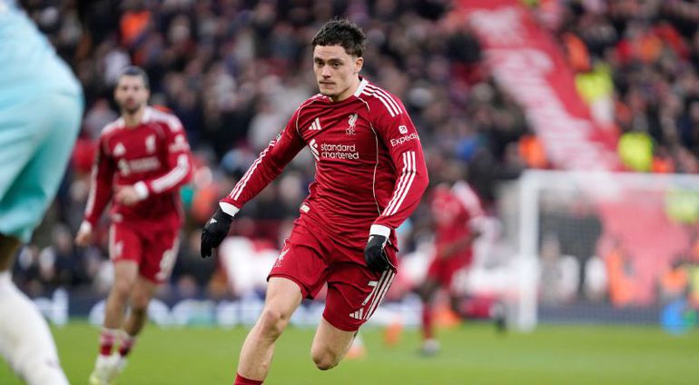 Liverpool midfielder Florian Wirtz || Image credit: Imago