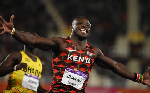 Omanyala asks government to give more recognition to sports legends