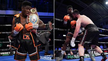 David Adeleye knocks out Dmytro Bezus