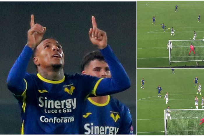 Michael Folorunsho scored this remarkable volley against Juventus.