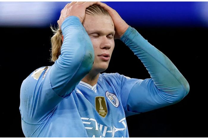 It wasn't Erling Haaland's day against Chelsea at the Etihad.