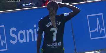 Super Falcons: Watch Rinsola Babajide score for Tenerife against Real Madrid