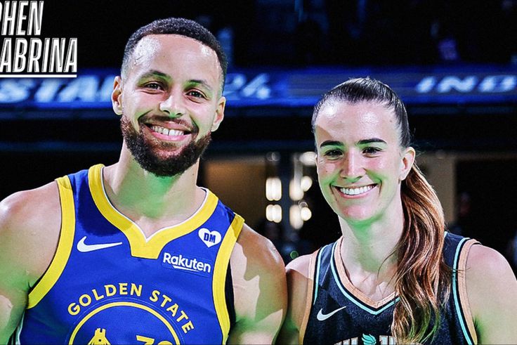 Two of the best went head to head but it was Steph Curry who came out on top against Sabrina Ionescu in 3-point shootout.