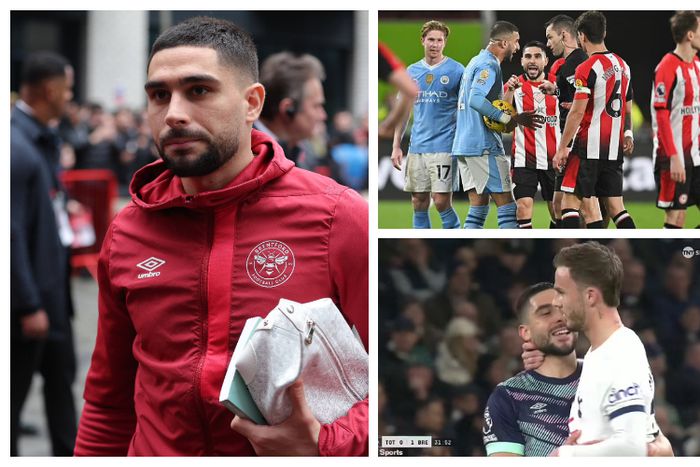 Neal Maupay addresses Kyle Walker's allegations