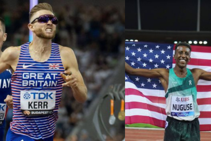 Yared  Nuguse record. Josh Kerr. Cole Hocker. Grant Fisher record.