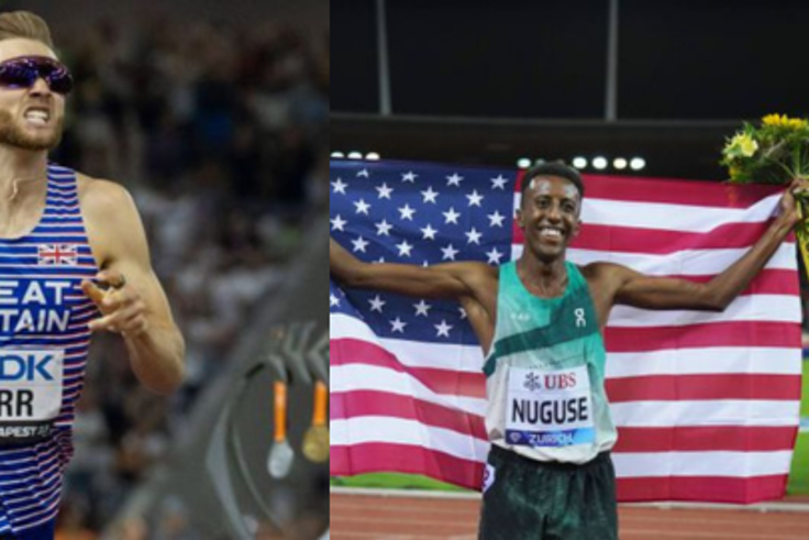 Yared  Nuguse record. Josh Kerr. Cole Hocker. Grant Fisher record.