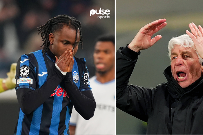 Atalanta's Gasperini has blamed Ademola Lookman for the club's UCL exit | Imago