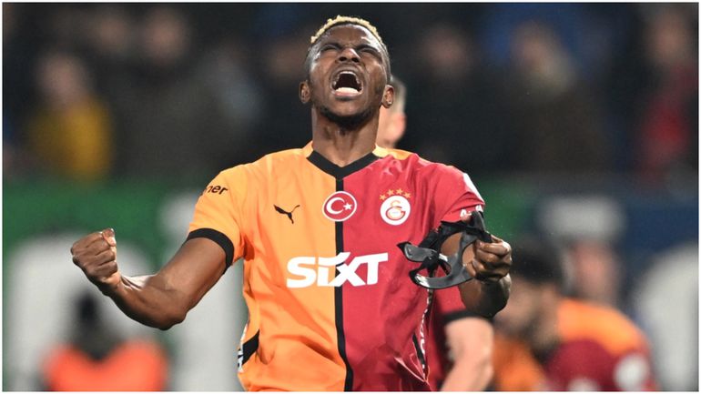 Osimhen returns to inspire the Lions. (Photo Credit: Galatasaray/X)