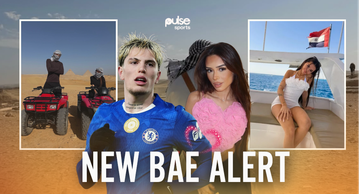 Garnacho’s new girlfriend: Chelsea star whisks away Adriana Lobaz on Egyptian getaway months after being DUMPED by the mother of his child