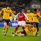 Wolves vs Arsenal: Gunners bottle two-goal lead against Arokodare and Co. in huge title race stumble