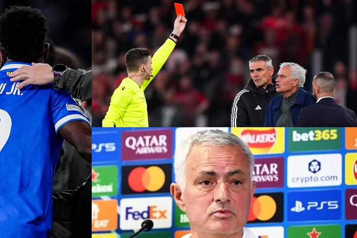 You have no right to say that! Jose Mourinho criticised for Vinicius Jr comments