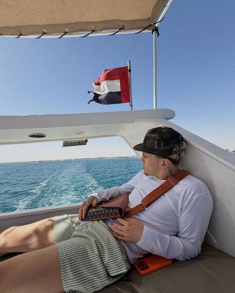 Garnacho new girlfriend Adriana Lobaz