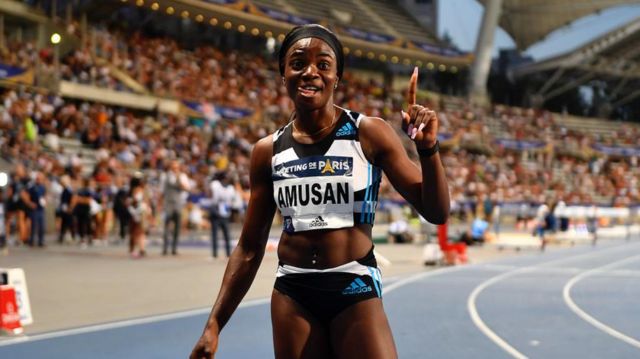 Tobi Amusan kicked off her 2023 season on a winning note in Auburn