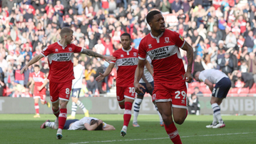 Chuba Akpom on target again in emphatic Middlesbrough win