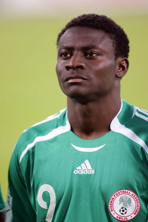 Obafemi Martins is number 6 on the Top 10 Super Eagles all-time highest goalscorers list