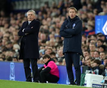 Graham Potter praises Carlo Ancelotti after quarterfinal pairing