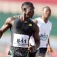 Sprinter Tyson Juma in action