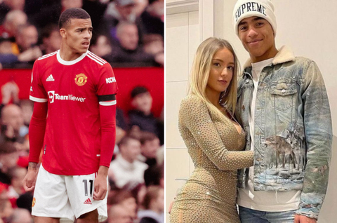 Mason Greenwood: Suspended Man United star set to marry pregnant girlfriend Harriet Robson