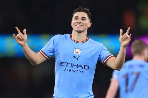 Julian Alvarez had a great debut season for Manchester City