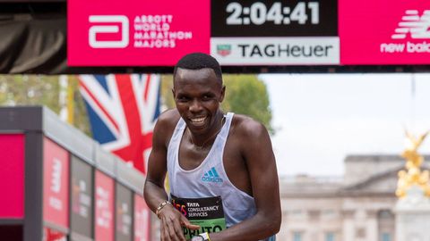 Amos Kipruto: How being a time keeper in primary school nurtured his running talent