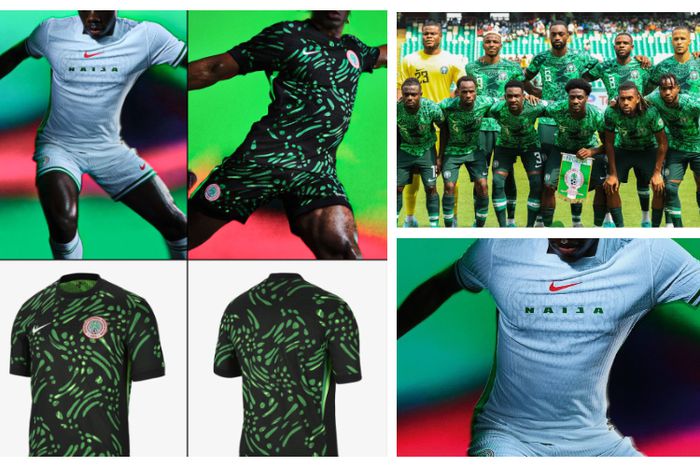 Super Eagles newly-released Nike jerseys