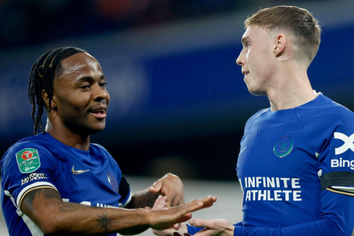 Raheem Sterling and Cole Palmer for Chelsea || Imago: Image credit