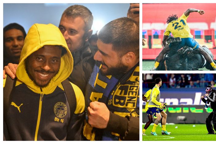 Nigerian defender receives heroic welcome from Fenerbache fans