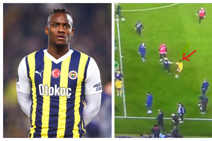 Michy Batshuayi uses karate skills