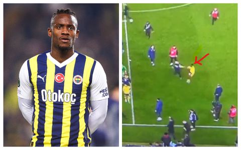 Michy Batshuayi uses karate skills to fend off angry fans following breakout fight in Fenerbahce's triumph