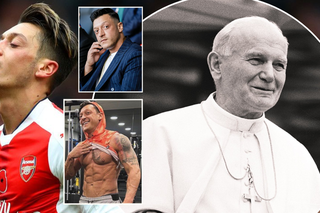 Mesut Ozil: Ex-Arsenal star BARRED from former club over links to group who tried to kill Pope John Paul II