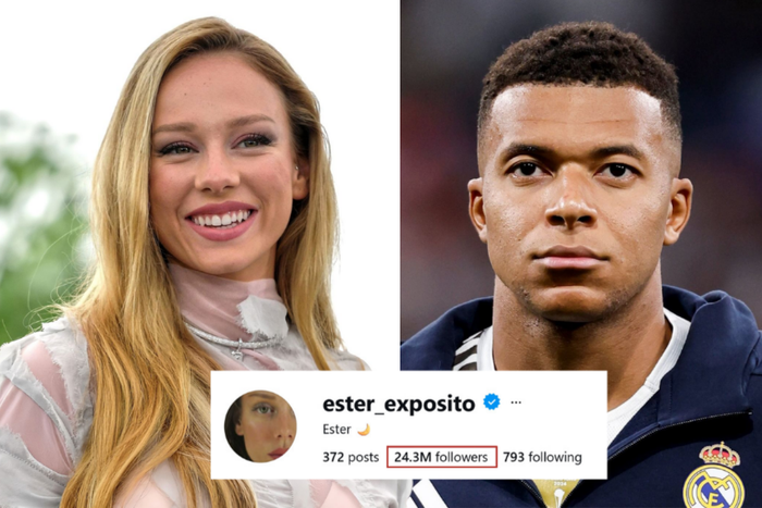 Ester Expósito: Kylian Mbappe's new girlfriend gains over 200,000 IG followers amid rumoured romance