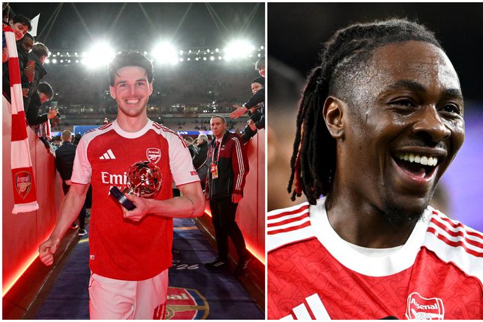 Arsenal are in the UCL quarterfinals and Rice just ended the Bruno Fernandes PFA Player of the Year debate in one moment