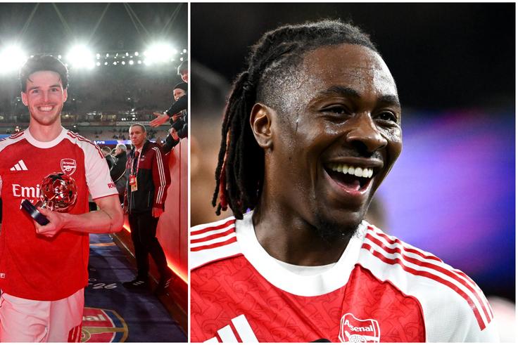 Arsenal are in the UCL quarterfinals and Rice just ended the Bruno Fernandes PFA Player of the Year debate in one moment
