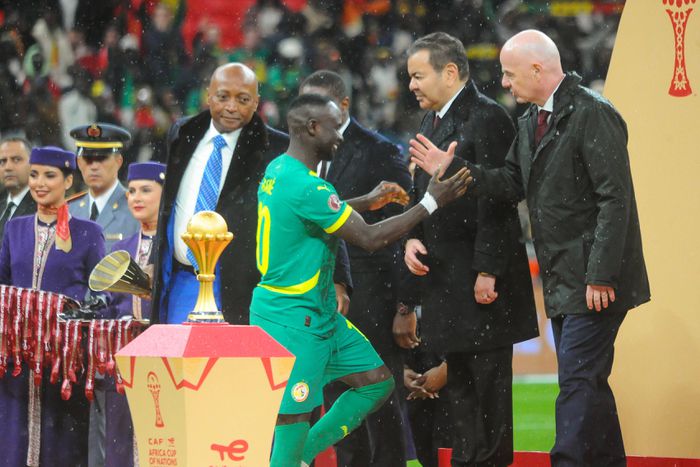Mane at Senegal's CAF 2025 coronation ceremony || Image credit: Imago