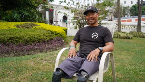 No legs, no problem for veteran out to show that disability is not inability