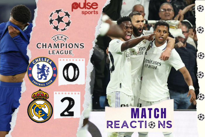 Chelsea vs Real Madrid Full Time Reactions
