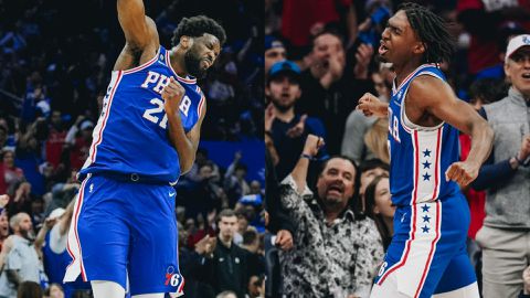 Embiid gets help from Maxey as the Philadelphia 76ers beat Brooklyn Nets in Game 2