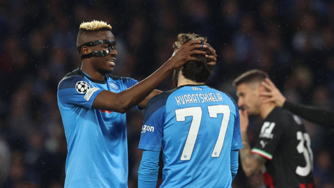 Osimhen makes history as Milan knock out Napoli