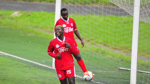 Goal-machine Jentrix Shikangwa bags brace for Simba to boost Golden Boot hunt