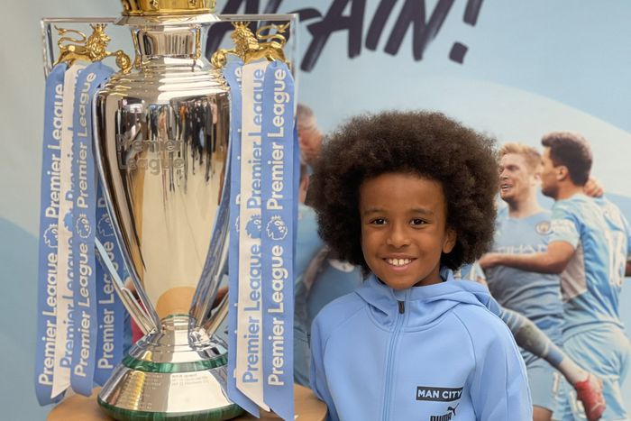 Aymen Lucas Onyango has signed for Manchester City's u9s.