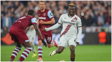West Ham 1-1 Bayer: Boniface's Leverkusen extend unbeaten run to reach UEL semis