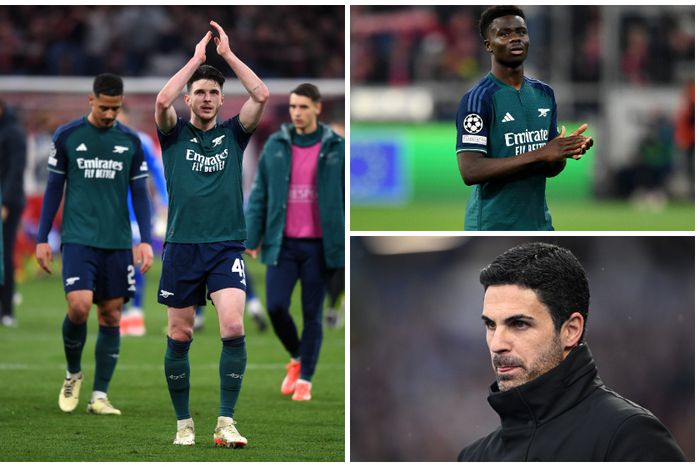 Mikel Arteta and his Arsenal boys suffered heartbreak against Bayern Munich.