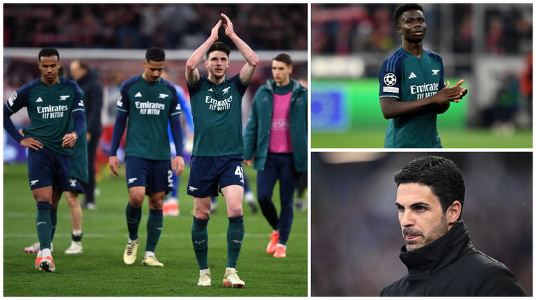 Mikel Arteta and his Arsenal boys suffered heartbreak against Bayern Munich.