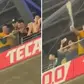 Shocking incidence as fan spotted urinating in cup before spilling contents on suppoters below during Mexican top flight match