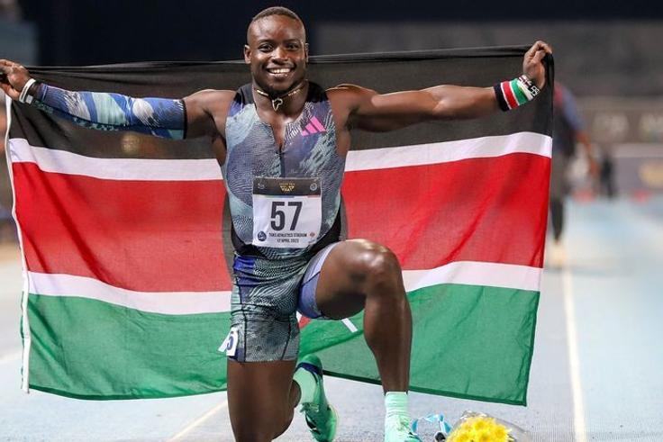 Ferdinand Omanyala opens up on difficult period he worked as a metal handyman to make ends meet