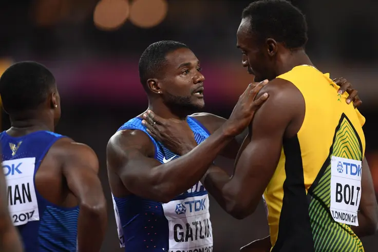 Justin Gatlin reflects on Usain Bolt's dominance after he 'arrived' on the stage: 'I had to research his name!'